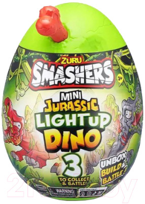 Игрушка-сюрприз Zuru Smashers Jurassic Mini в яйце / 74107 - фото 1 - id-p221033948