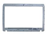 Рамка крышки матрицы Sony Vaio VPCY11M1R, серебристая (с разбора), фото 2
