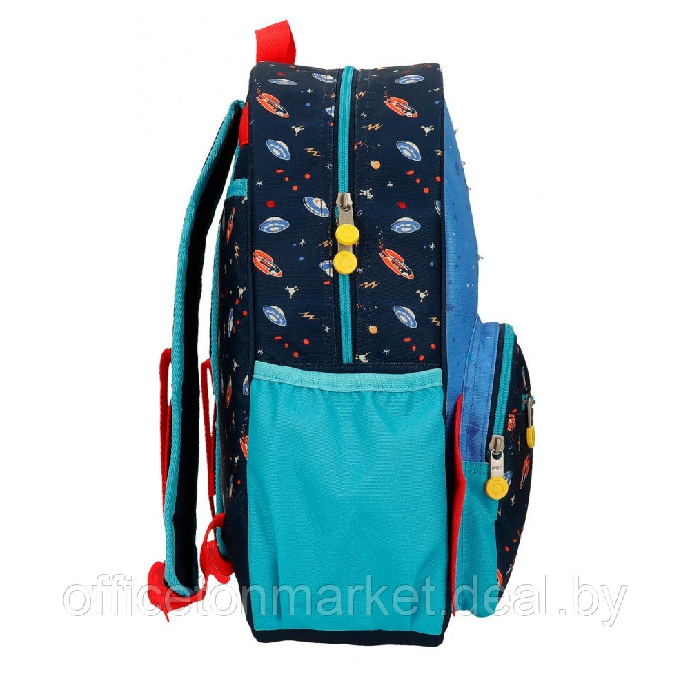 Рюкзак школьный Enso "Outer space" L, синий, черный - фото 3 - id-p218087514