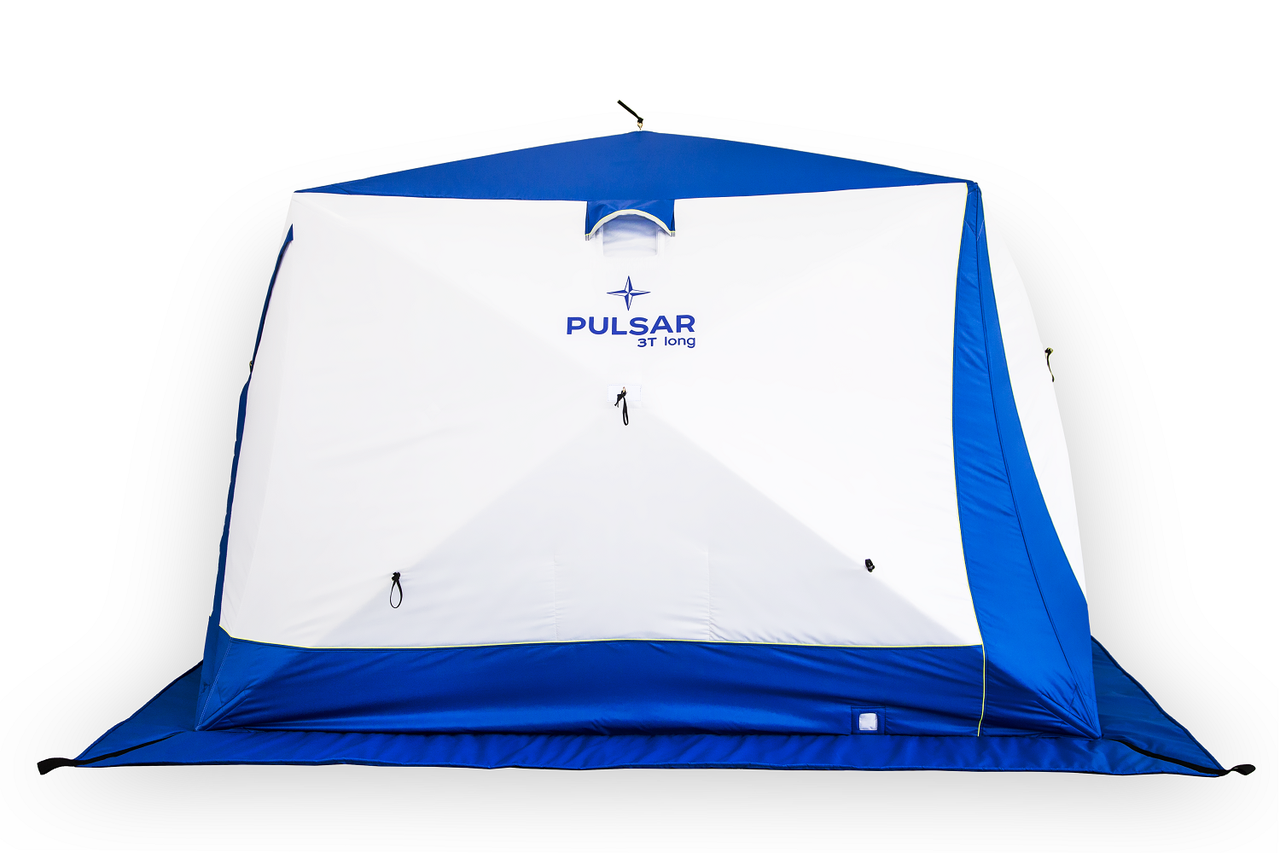 Палатка зимняя PULSAR 3T long Compact Трехслойная 2.0х2.6х1.8 м - фото 2 - id-p221034974