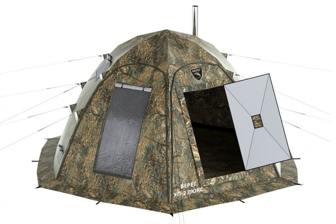 Палатка-шатер Берег УП-2 ЛЮКС - фото 1 - id-p221049656