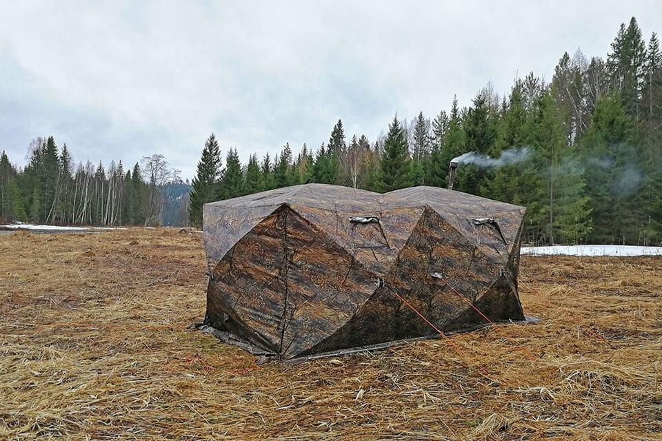 Всесезонная однослойная палатка Берег Кубоид 4.40 - фото 6 - id-p221049666