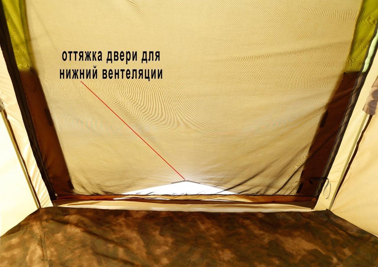 Комплект ЛОТОС 5 Мансарда + Внутренняя палатка + Пол влагозащитный + Стойки - фото 1 - id-p221077899