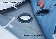Дно гидро-термоизоляционное ЛОТОС КУБ 3 (210х210) с отверстиями под лунки (в сборе с фланцами), фото 3