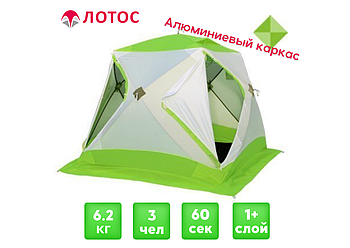 Зимняя палатка Лотос Куб 3 Классик А9 (2022) (210х210/180 см)