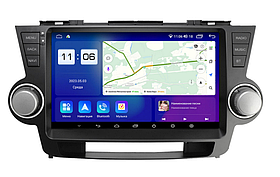 Штатная магнитола Parafar для Toyota Highlander 2007-2012 на Android 13 4/64gb+4G модем