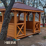 Беседка "Засценак" 3,5 на 3 м., фото 6