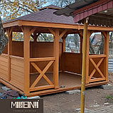 Беседка "Засценак" 3,5 на 3 м., фото 7