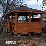 Беседка "Засценак" 3,5 на 3 м., фото 8