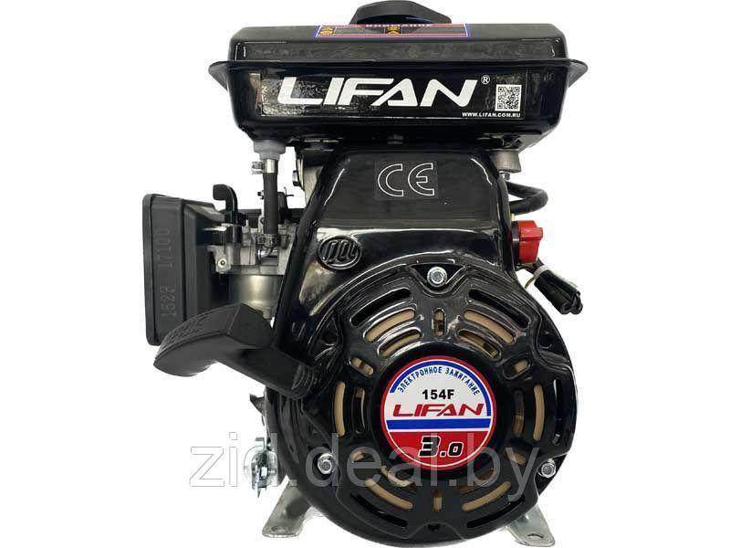 Lifan Двигатель бензиновый Lifan 154F-3 (вал 15мм под шпонку) 3,5 л.с.