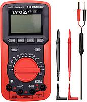 Цифровой мультиметр YATO YT-73087