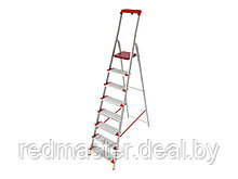 Лестница-стремянка алюминиевая профессиональная 169 см, 8 ступеней, 8.2кг, NV500, Новая Высота 5150108