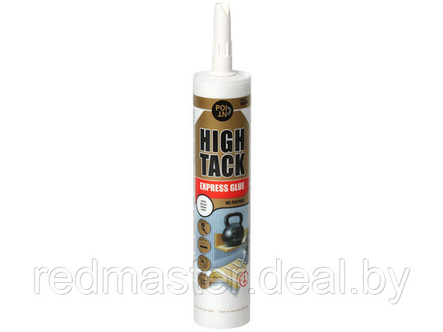Клей "HIGH TACK", белый, 290мл, POINT 03-4-0-105