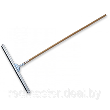 Щетка-Сгон для уборки воды алюминиевая 75см. c деревянным черенком BRADAS ES2263-H