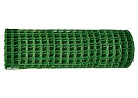 Решетка заборная в рулоне, 1х20 м, ячейка 83х83 мм, пластиковая, зеленая 64521