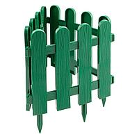 Забор декоративный "Классика", 29х224 см, зеленый PALISAD 65003