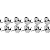 Крючки магнитные для тележки d35мм (10шт) YATO YT-08690