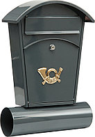 Ящик металлический почтовый 480х280х80мм серый VOREL 78591