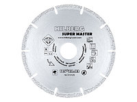Диск алмазный отрезной 125х1.0x22.2 mm для бетона Super HILBERG 510125