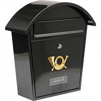 Ящик металлический почтовый 380х320х105mm черный VOREL 78585