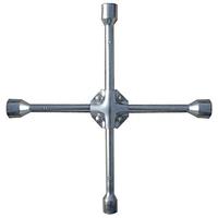 Ключ-крест баллонный, 17 х 19 х 21 mm, квадрат 1/2", усиленный, толщ. 16 mm Matrix 14245