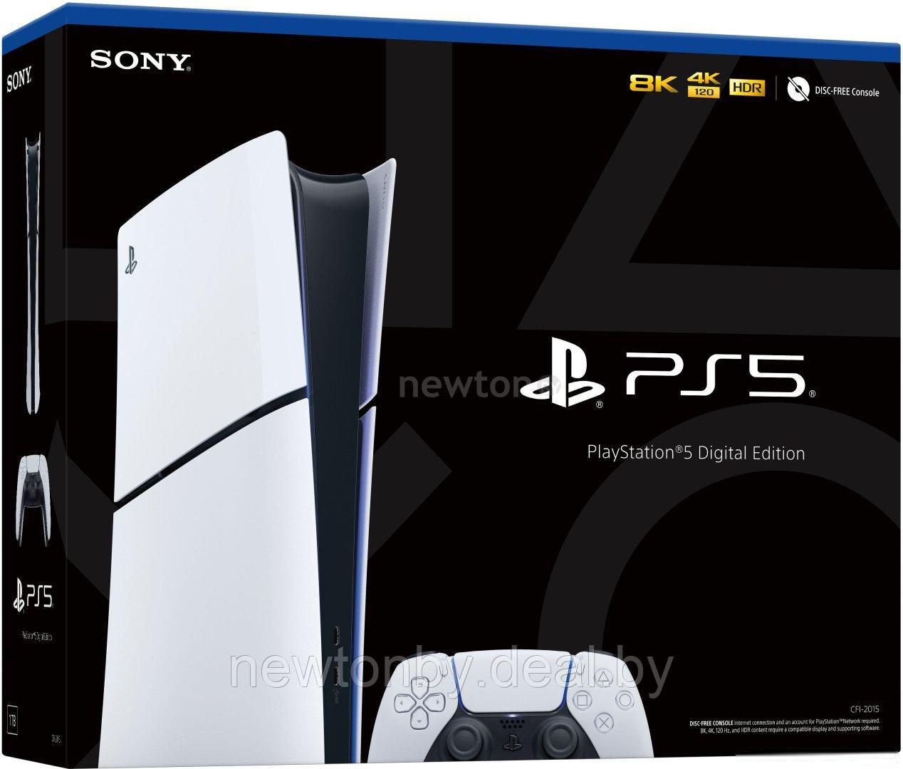 Игровая приставка Sony PlayStation 5 Slim Digital Edition - фото 1 - id-p221101843