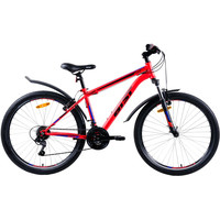 Велосипед AIST Quest 26 р.18 2022 (красный/синий) - фото 1 - id-p221102039