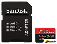 Карта памяти SanDisk Extreme PRO microSDXC SDSQXCD-512G-GN6MA 512GB (с адаптером)