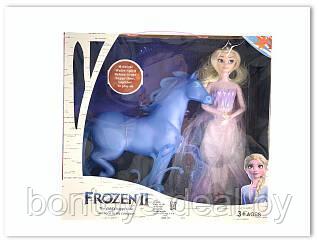Кукла "Frozen 2" ("Холодное сердце") с лошадкой. - фото 1 - id-p221118778