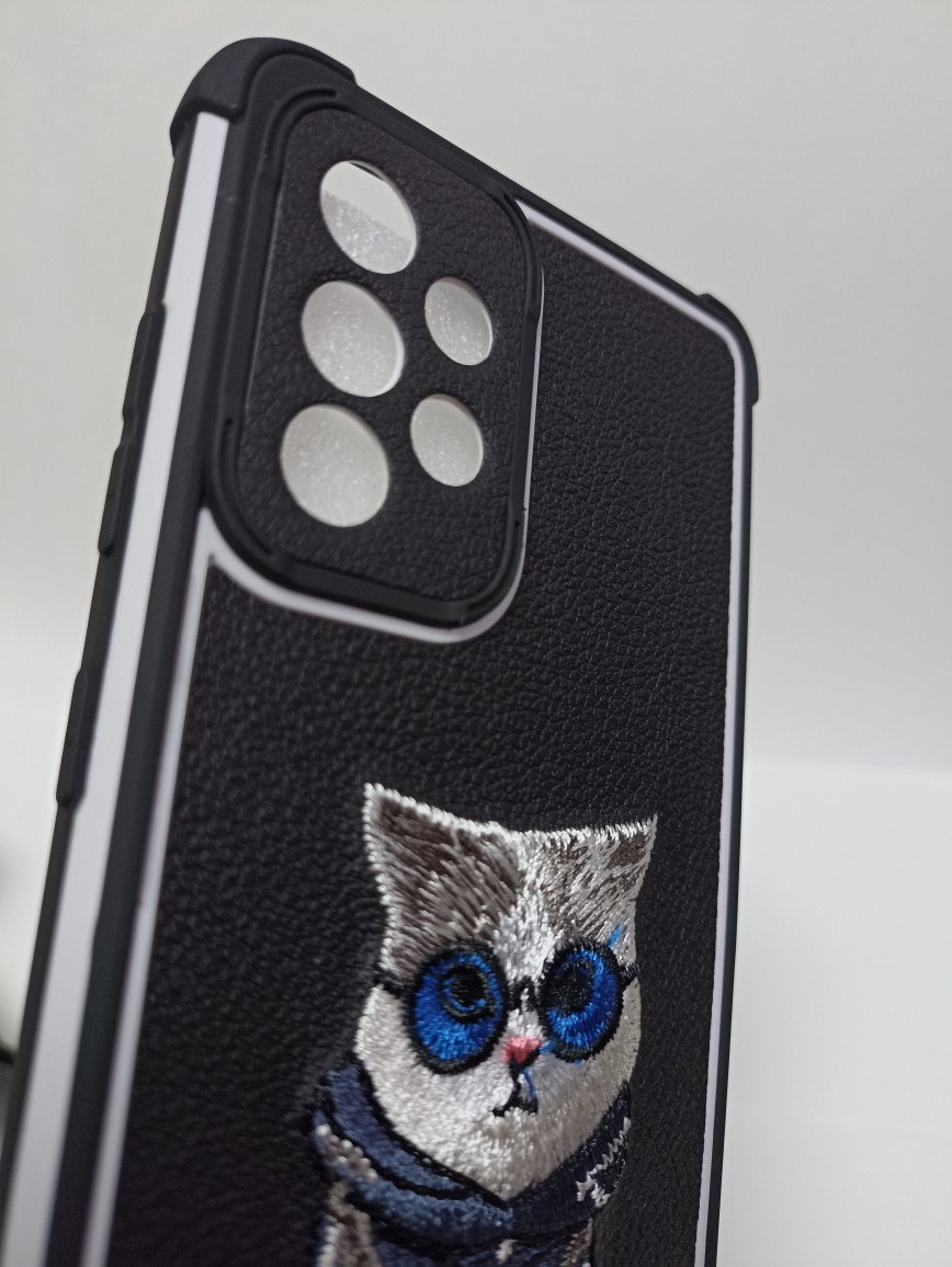 Чехол Samsung A52 рисунок вышивкой и усиленными углами - фото 2 - id-p221131063