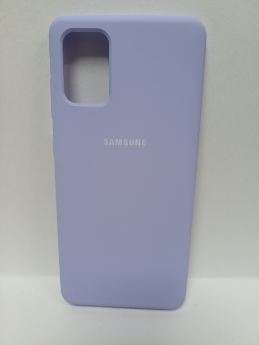 Чехол Samsung A71 soft touch сиреневый - фото 1 - id-p221142118