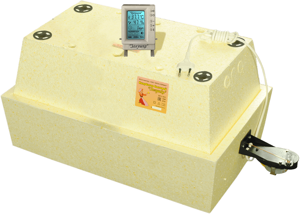 Инкубатор Золушка 2020 на 28 яиц (автомат, 220В) - фото 1 - id-p221103365