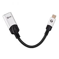 Аксессуар VCOM USB 3.1 Type-C - DisplayPort 15cm CU422MV-8K