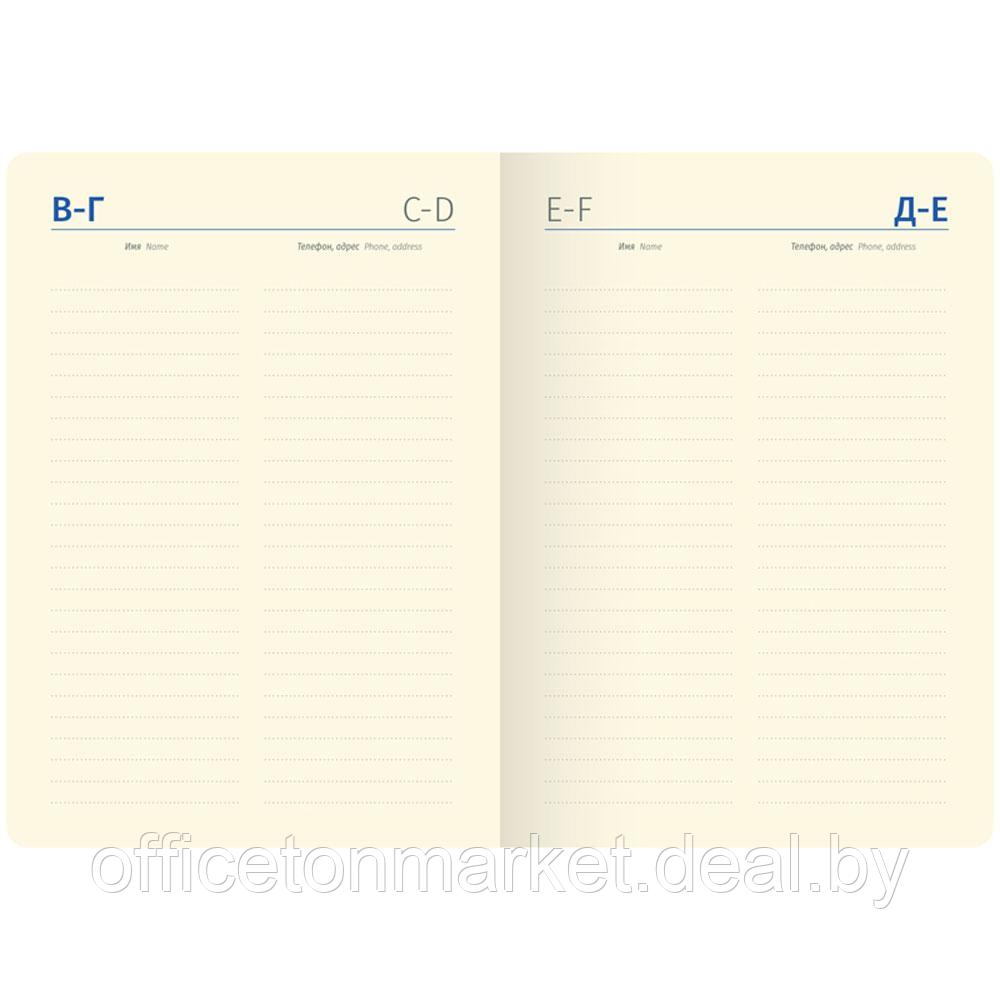 Ежедневник недатированный "Silver Pristine", А6, 320 страниц, синий - фото 8 - id-p220909733