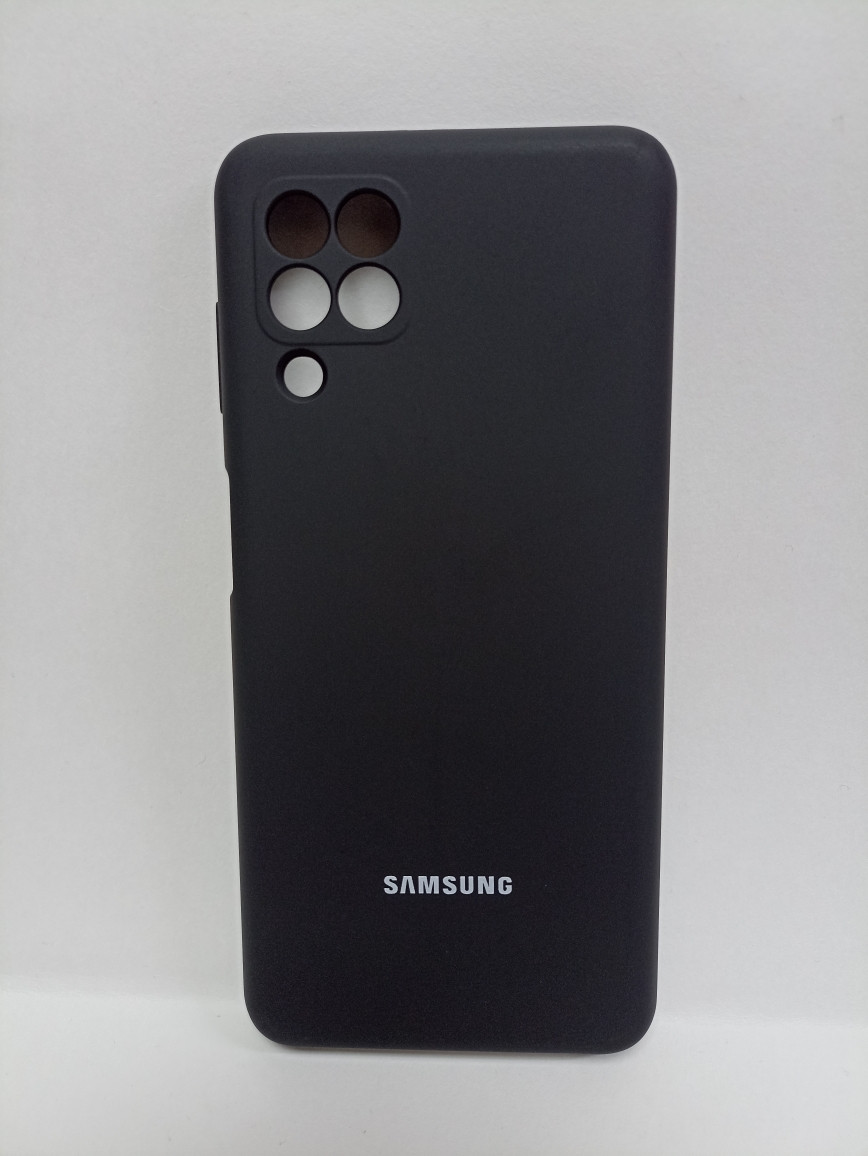 Чехол Samsung A22 soft touch черный - фото 1 - id-p221148574