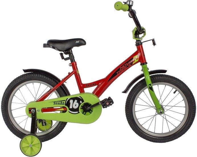 Детский велосипед Novatrack Strike 16 2022 163STRIKE.RD22 (красный) - фото 1 - id-p221150286