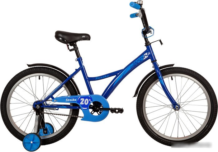 Детский велосипед Novatrack Strike 20 2022 203STRIKE.BL22 (синий) - фото 1 - id-p221150291