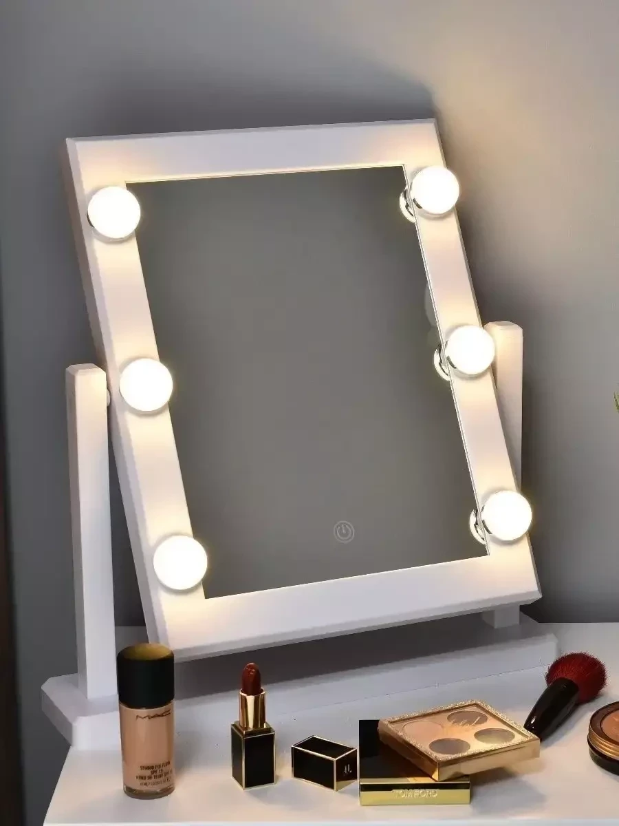 Зеркало настольное с подсветкой для макияжа гримерное - фото 7 - id-p221150182