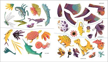 Динозавры. Многоразовые наклейки, фото 2