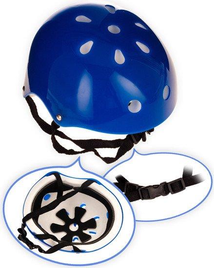 Cпортивный шлем Favorit TK-MH-BL (M, синий) - фото 1 - id-p221151482