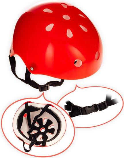 Cпортивный шлем Favorit TK-MH-RD (M, красный) - фото 1 - id-p221151483