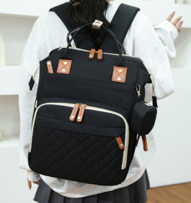 Модный многофункциональный рюкзак с термоотделом, USB и кошелечком Mommys Urban для мамы и ребенка / - фото 1 - id-p221152017