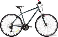 Велосипед AIST Cross 1.0 р.19 2023 (серый)