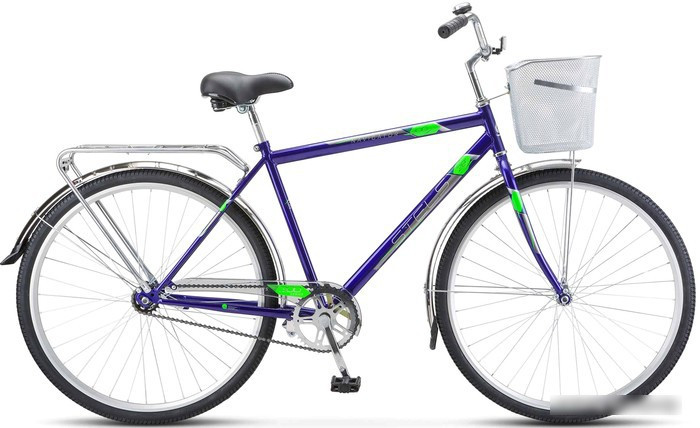 Велосипед Stels Navigator 300 С 28 Z010 2023 (синий) - фото 1 - id-p221151744
