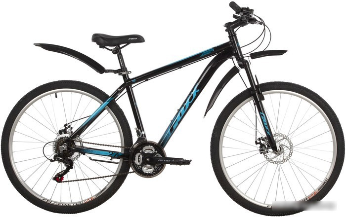 Велосипед Foxx Atlantic D 27.5 р.20 2022 (черный) - фото 1 - id-p221151810