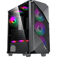 Компьютерный корпус, без блока питания ATX Gamemax Revolt ATX case, black, w/o PSU, w/1xUSB3.0+1xUSB2.0,