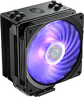 Кулер Cooler Master Hyper 212 RGB Black Edition (150W, 4-pin, 158.8mm, tower, Al/Cu, RGB, fans: