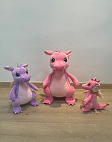 Мягкая игрушка Дракон, разные цвета, 35-40 см, СИМВОЛ 2024
