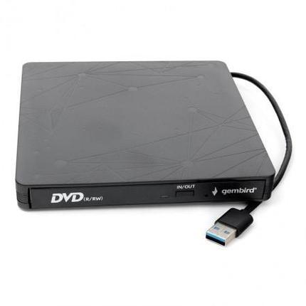 USB 3.0 Gembird DVD-USB-03 пластик, черный, фото 2