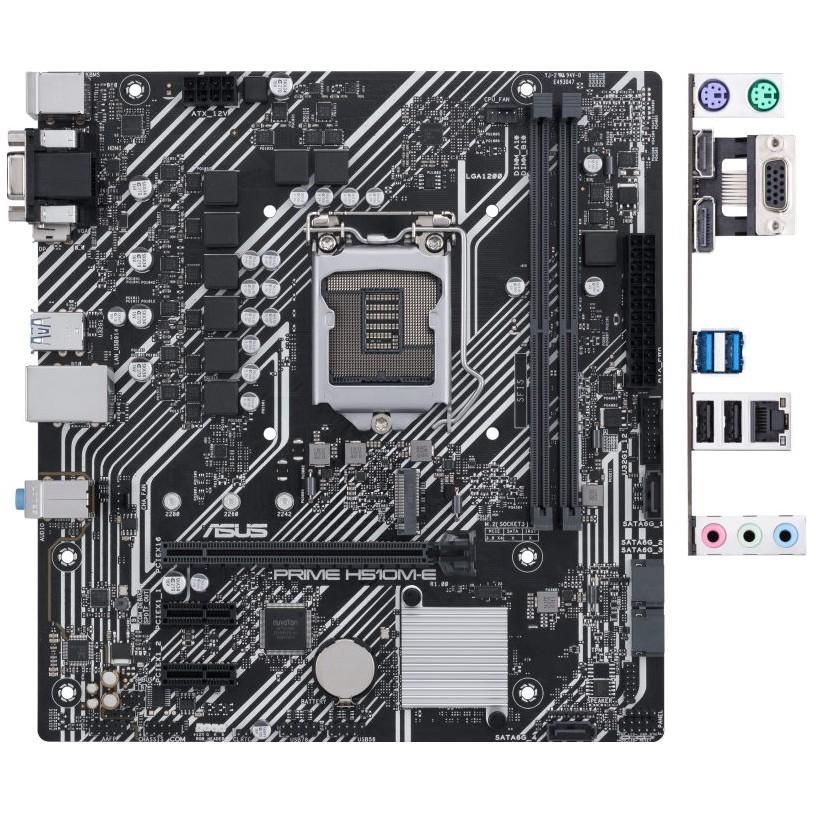 Asus PRIME H510M-E {Soc-1200 Intel H510 2xDDR4 mATX AC`97 8ch(7.1) GbLAN+VGA+HDMI+DP} - фото 1 - id-p221153748